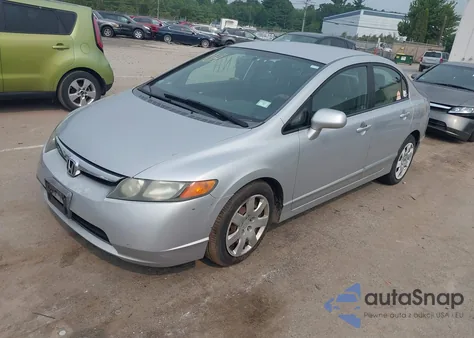 2007 Honda Civic Lx from USA, damaged, VIN 1HGFA16517L059410